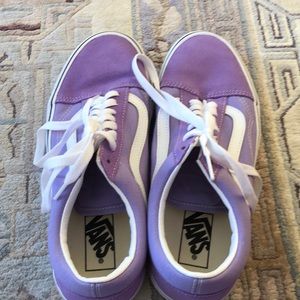 New light purple laced-classic vans